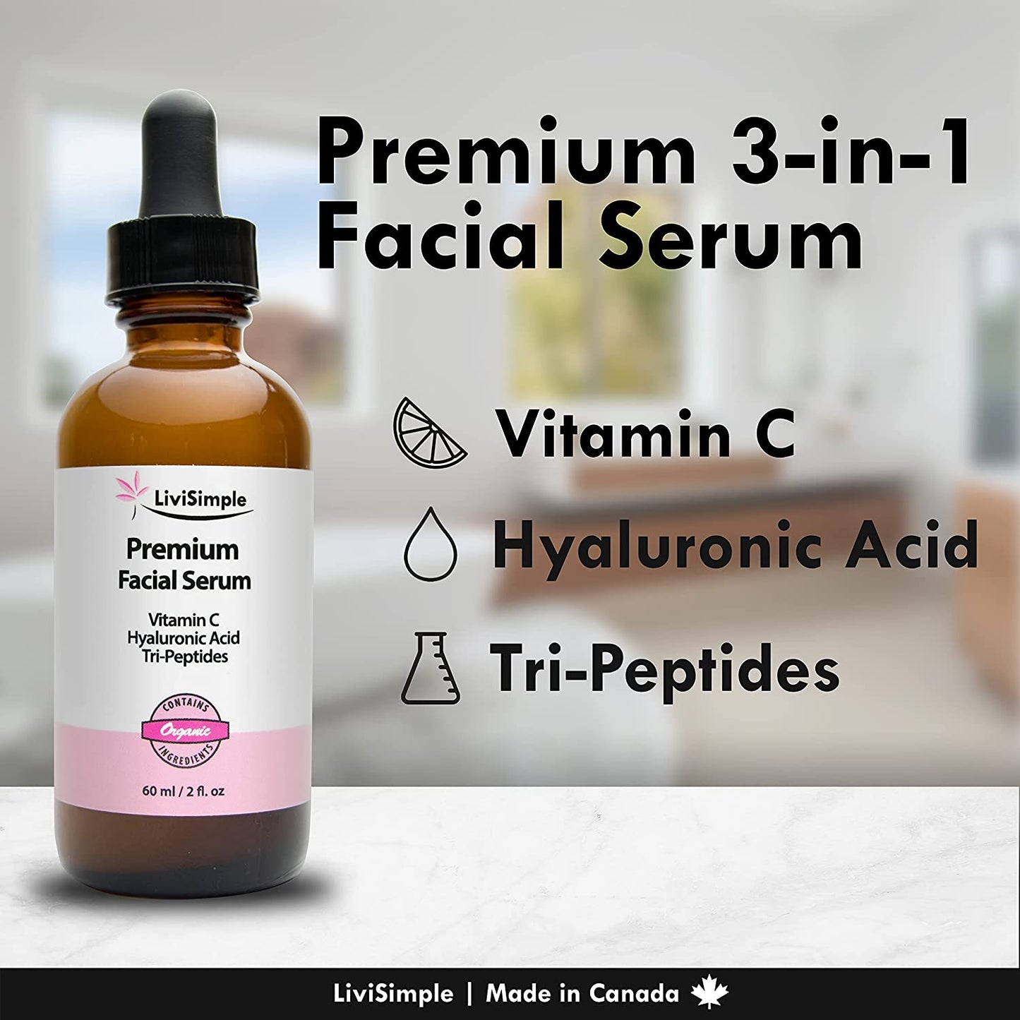 Premium Facial Serum 60ml (Jumbo Size)