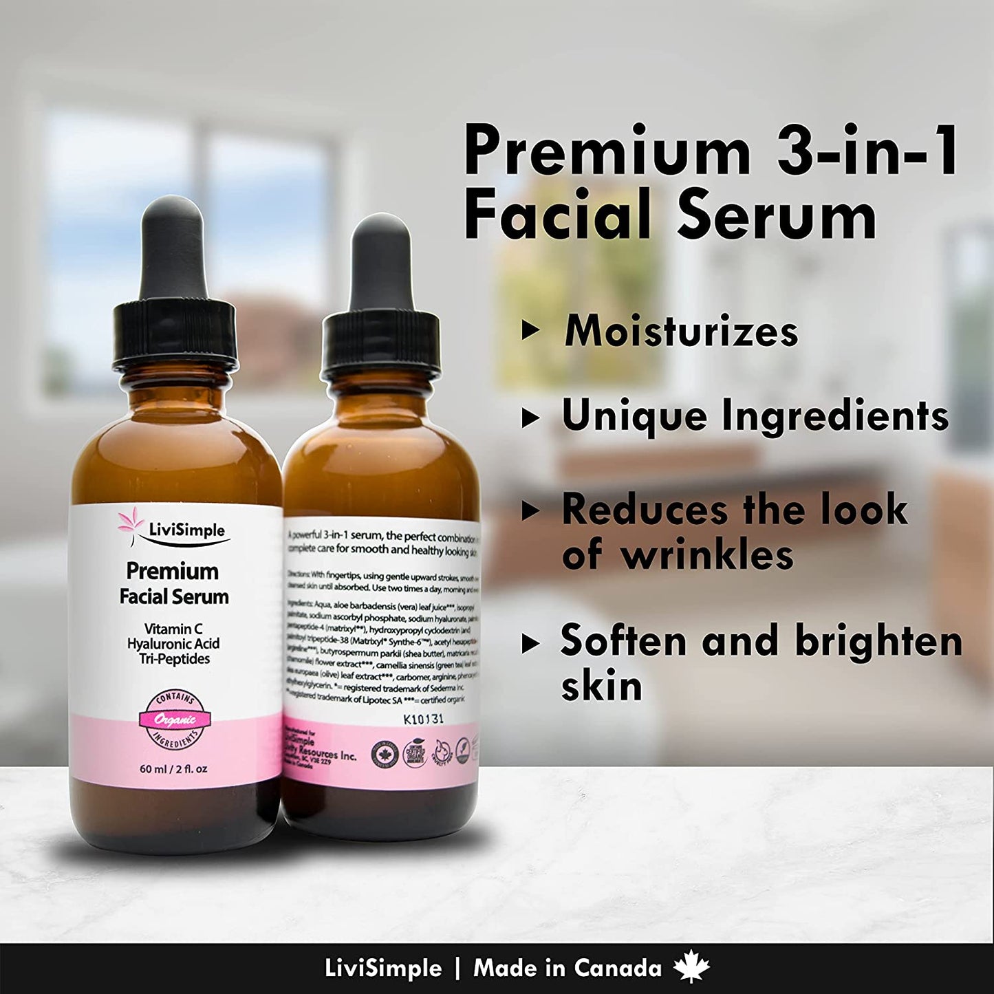 Premium Facial Serum 60ml (Jumbo Size)