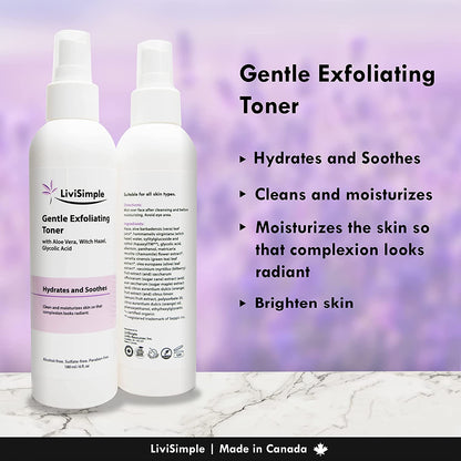 Gentle Exfoliating Toner 180ml